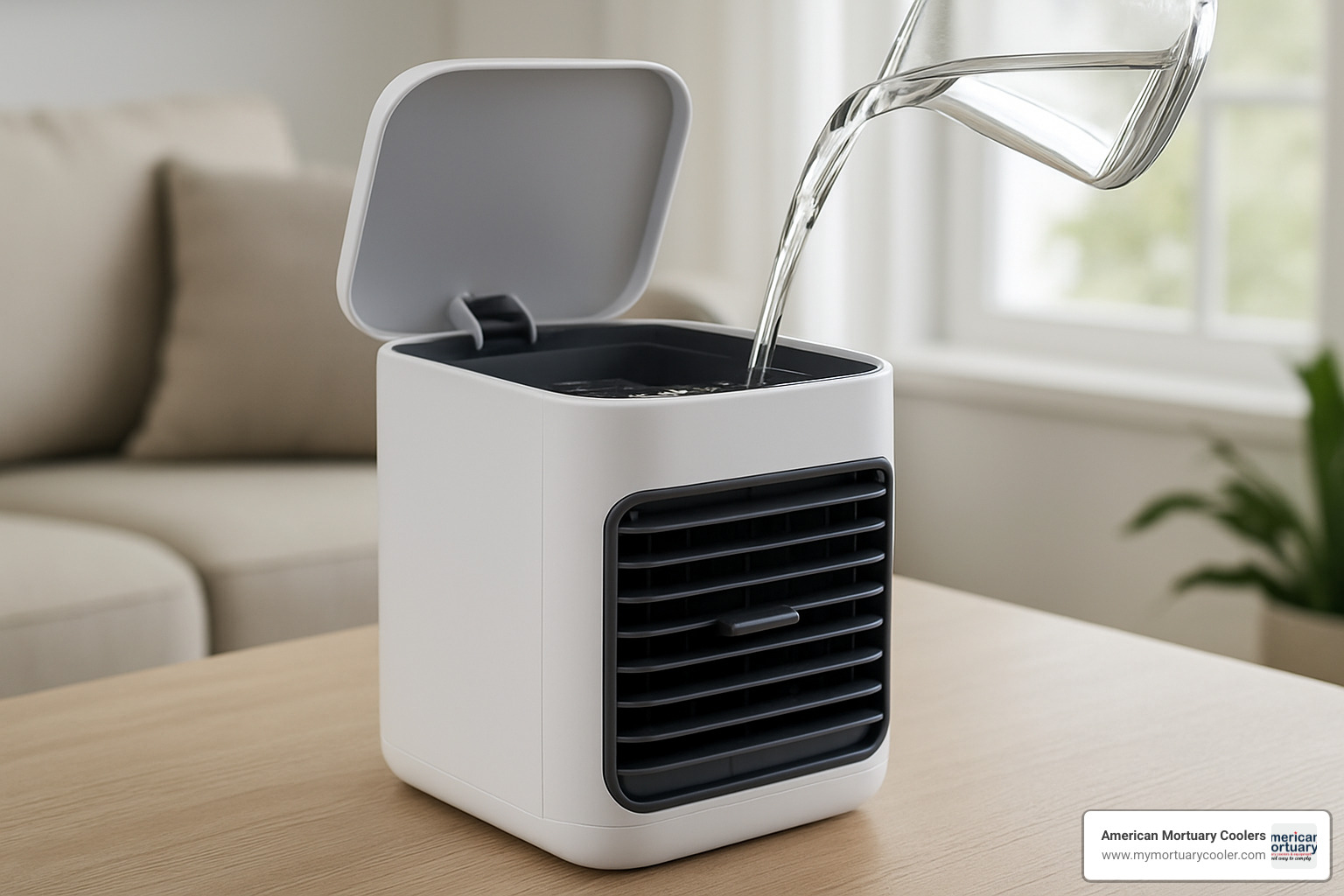top-fill water tank design - arctic air pure chill