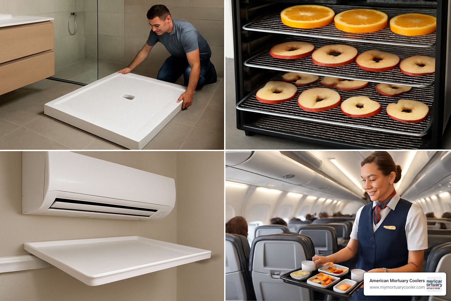 Various air tray applications across industries - air tray