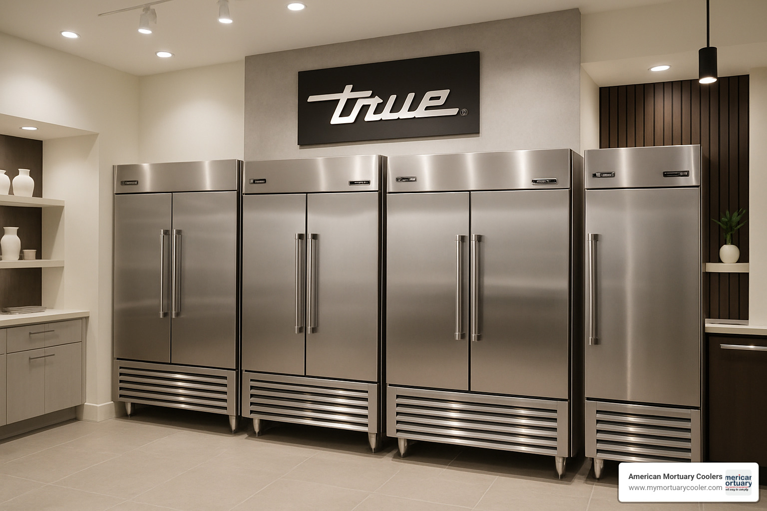 True refrigerator showroom display - true refrigerators