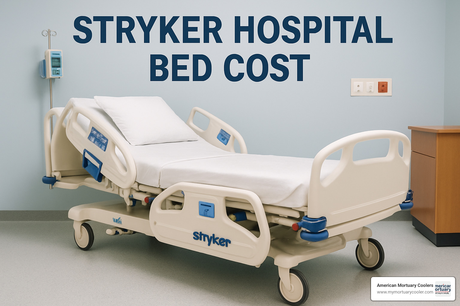 Bar chart showing Stryker bed price tiers - stryker hospital bed cost