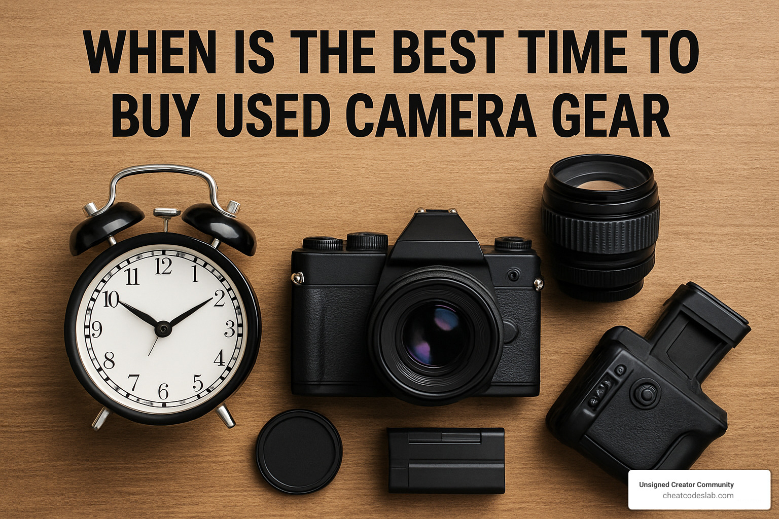 overflowing classified ads with camera gear listings - when is the best time to buy used camera gear