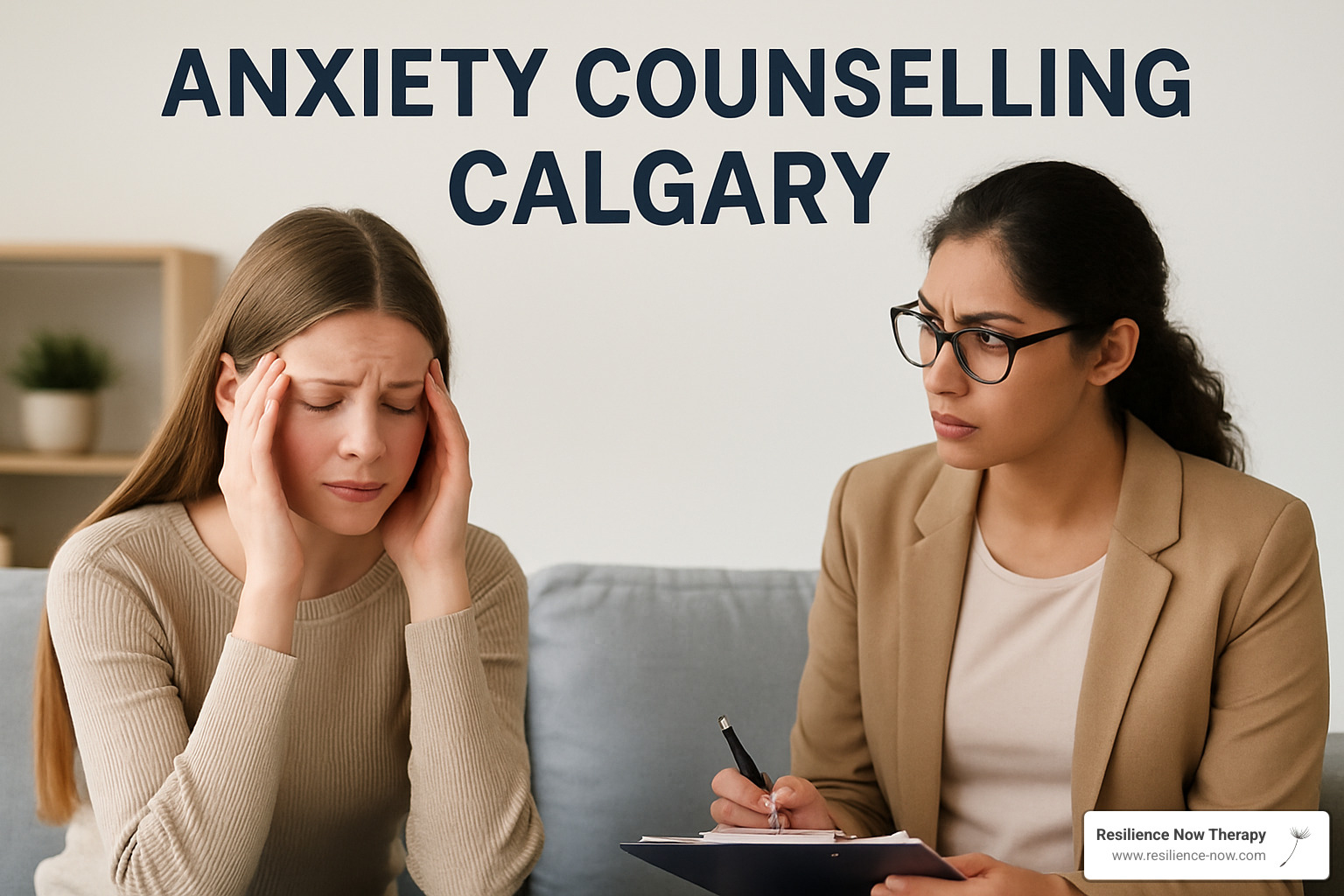 anxiety therapy approaches - anxiety counselling calgary