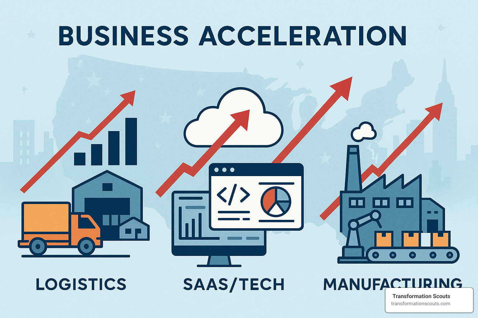 business acceleration across different industries - business acceleration consultancy