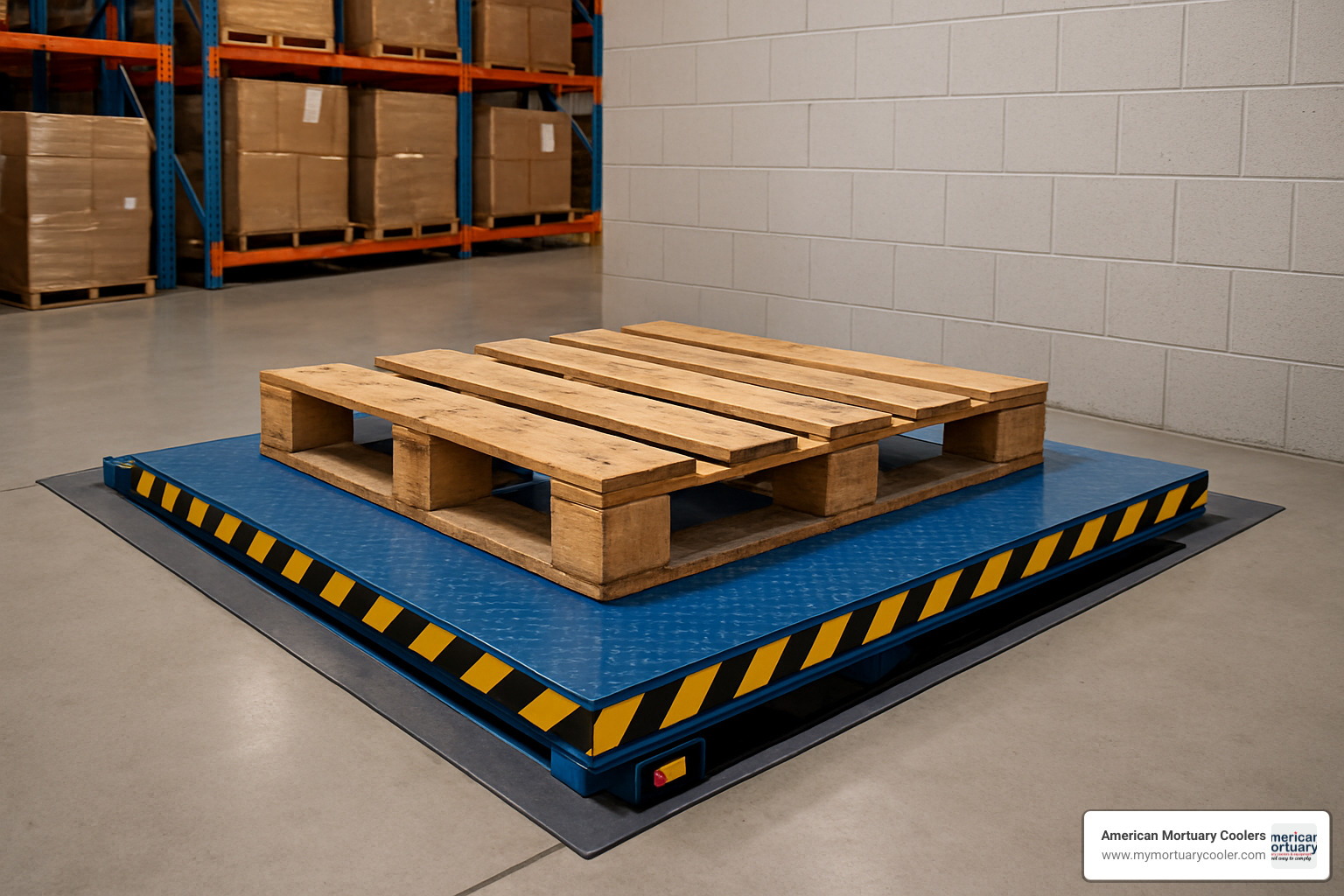 ground level pallet lift - scissor lift table
