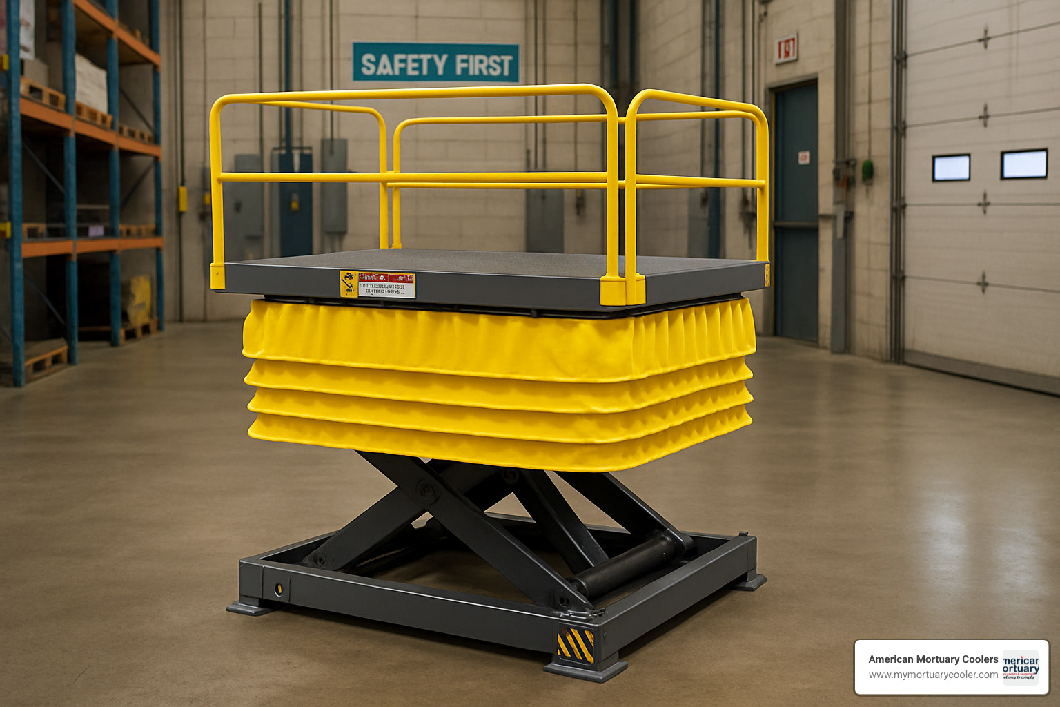 safety skirted scissor lift table - scissor lift table