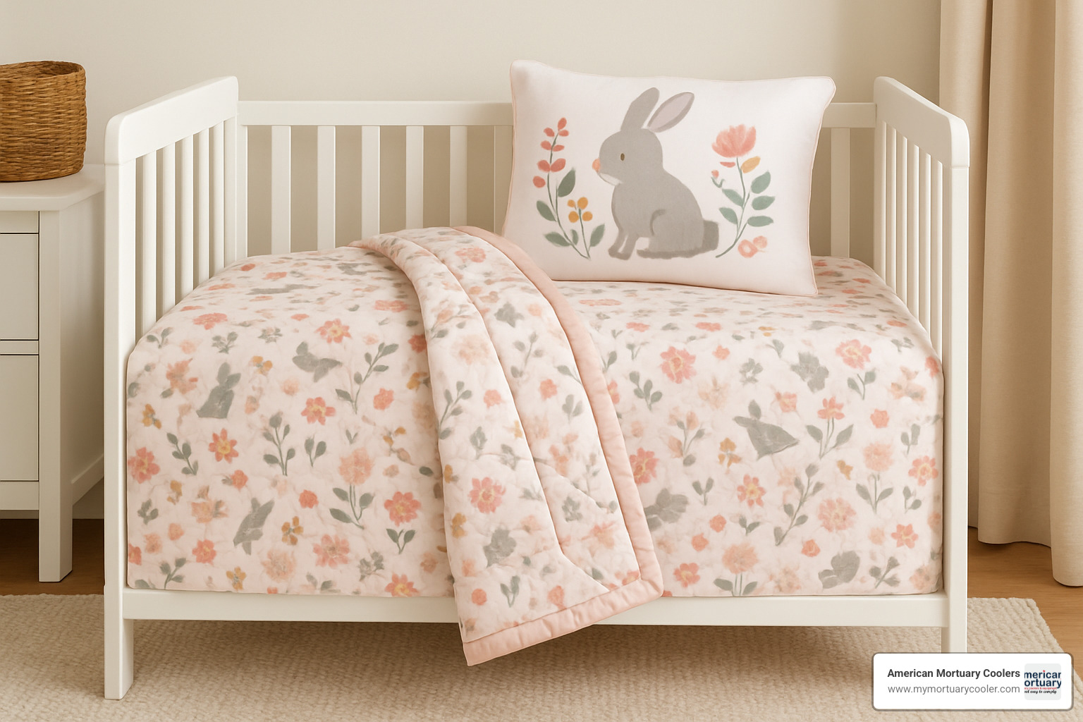 Target store interior showing baby bedding section - target cot bedding