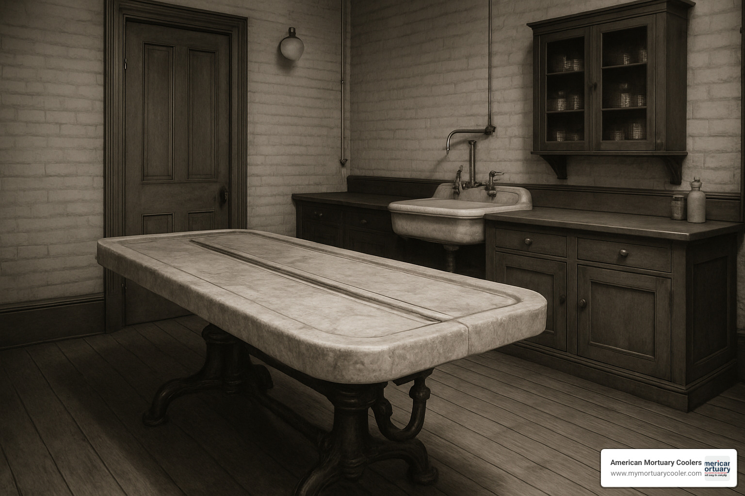 antique embalming table - what is an embalming table