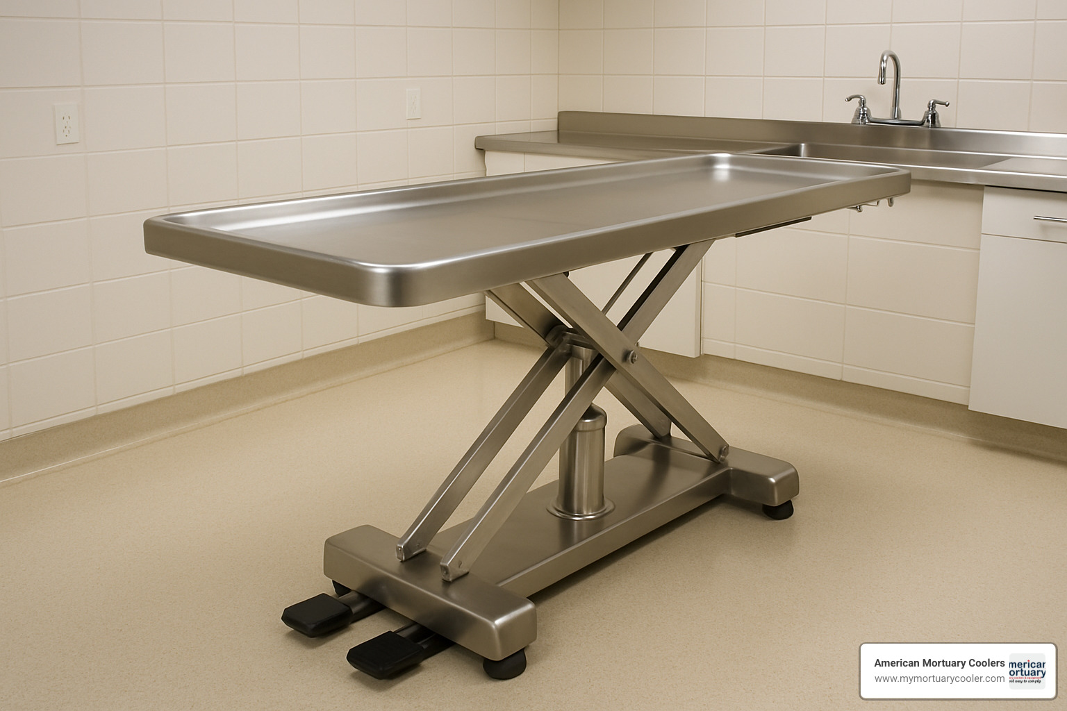 hydraulic table mid-lift - what is an embalming table