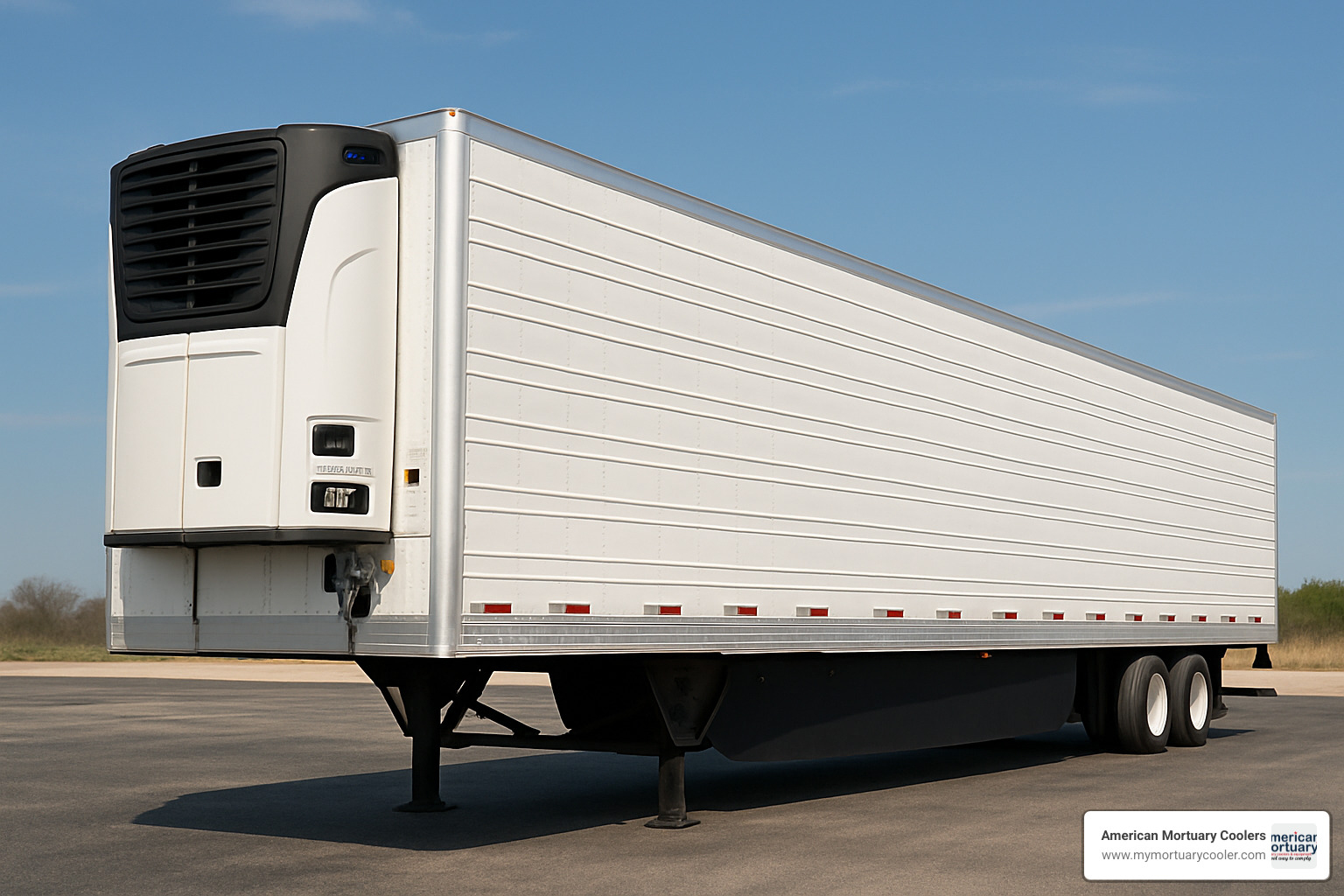 Proper pallet spacing in reefer trailer showing 2-inch side clearance, 4-inch door clearance, and 9-inch overhead clearance for optimal airflow - reefer trailer