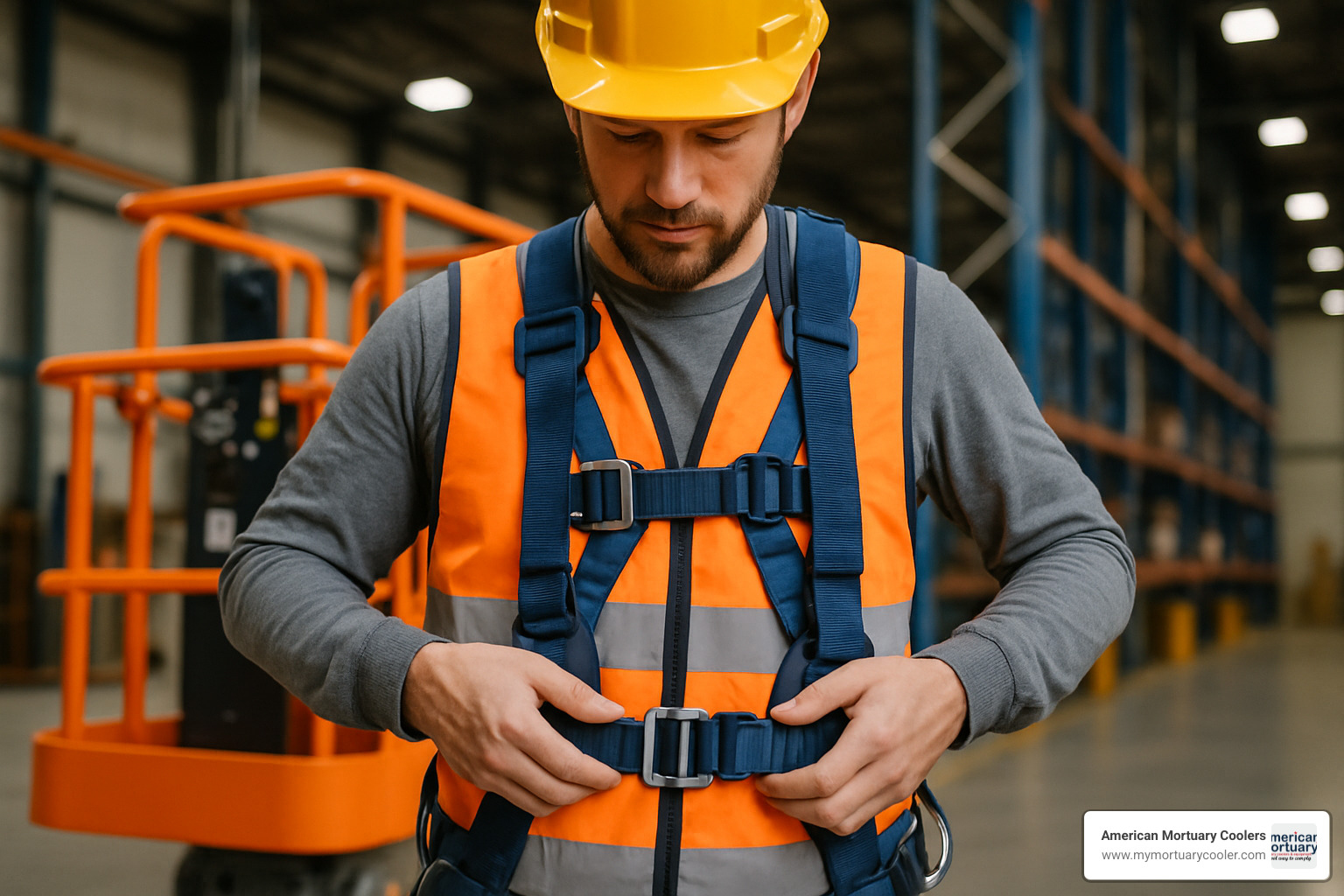 safety harness check - electric lift