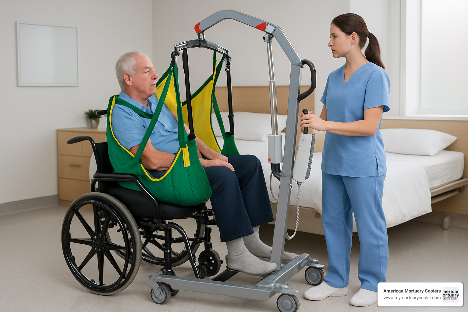patient lift transfer - electric lift
