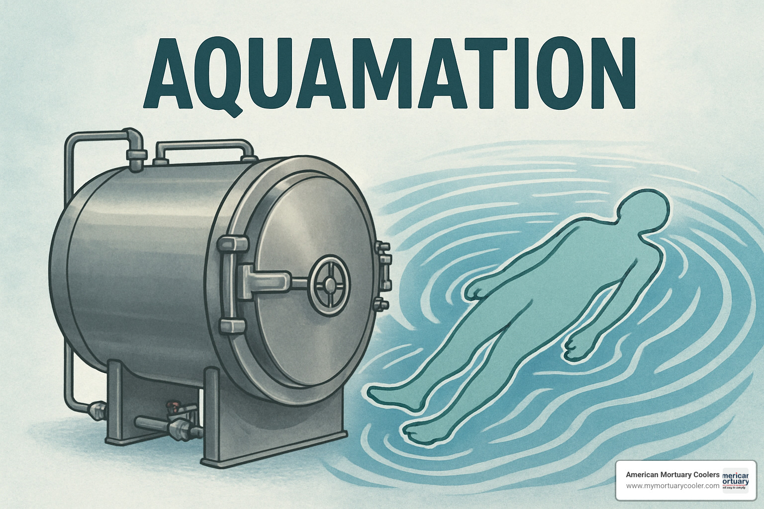 US map showing aquamation legal status by state - aquamation