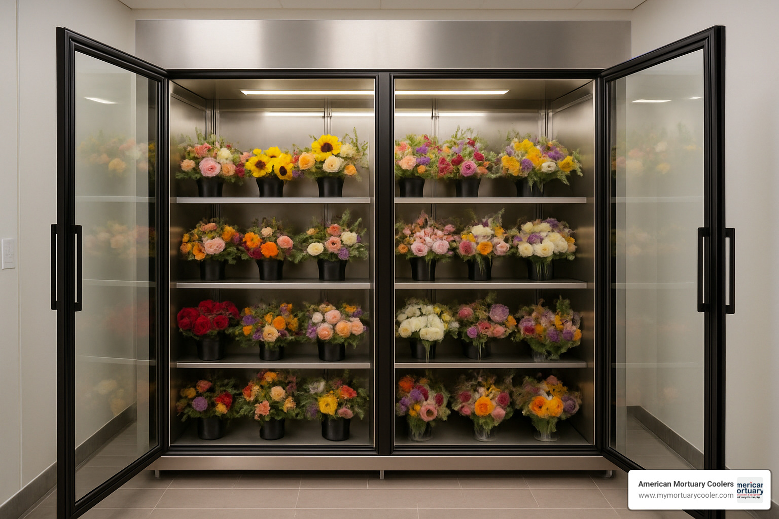 walk-in floral cooler - floral cooler