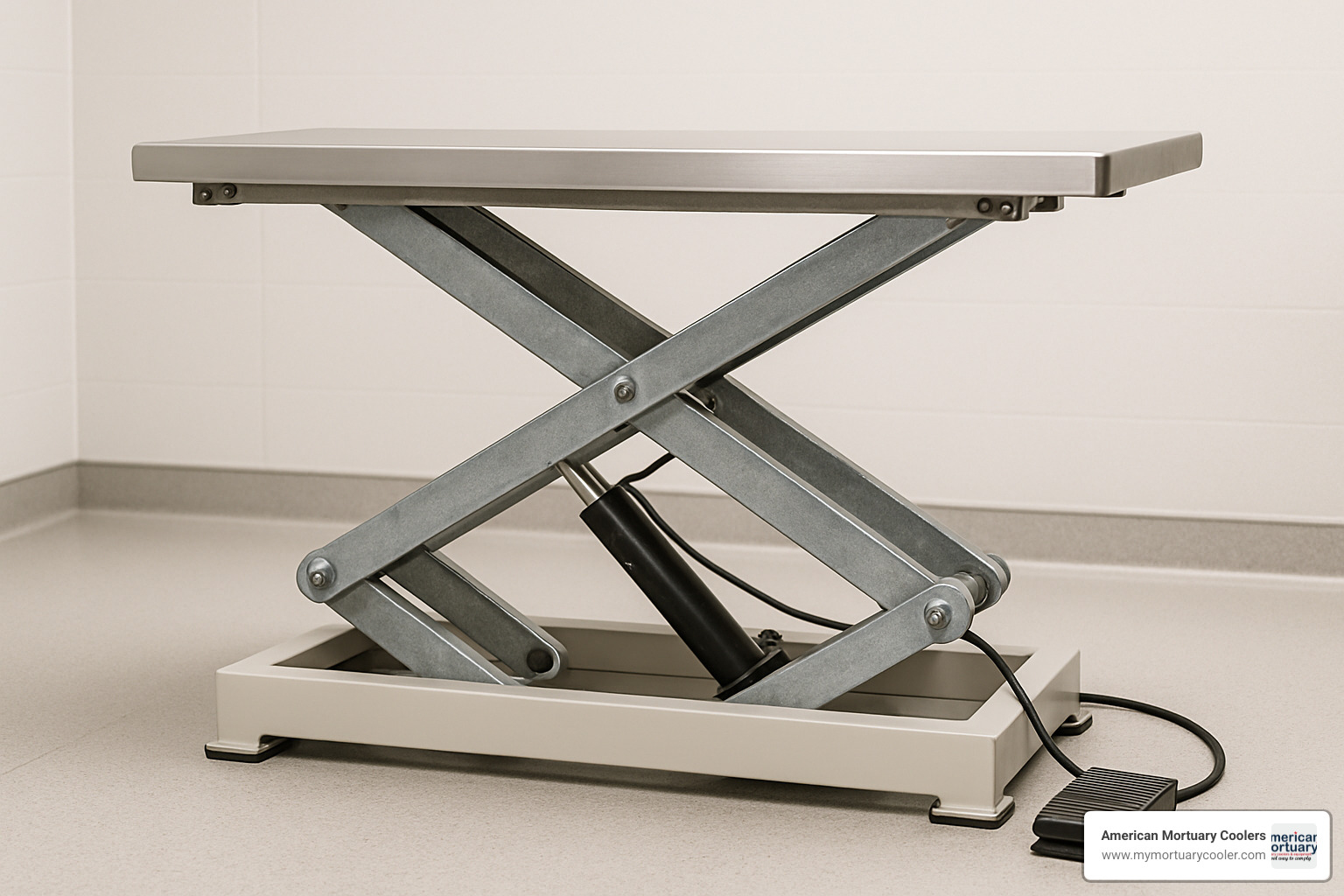 hydraulic scissor lift mechanism - vet-exam-table
