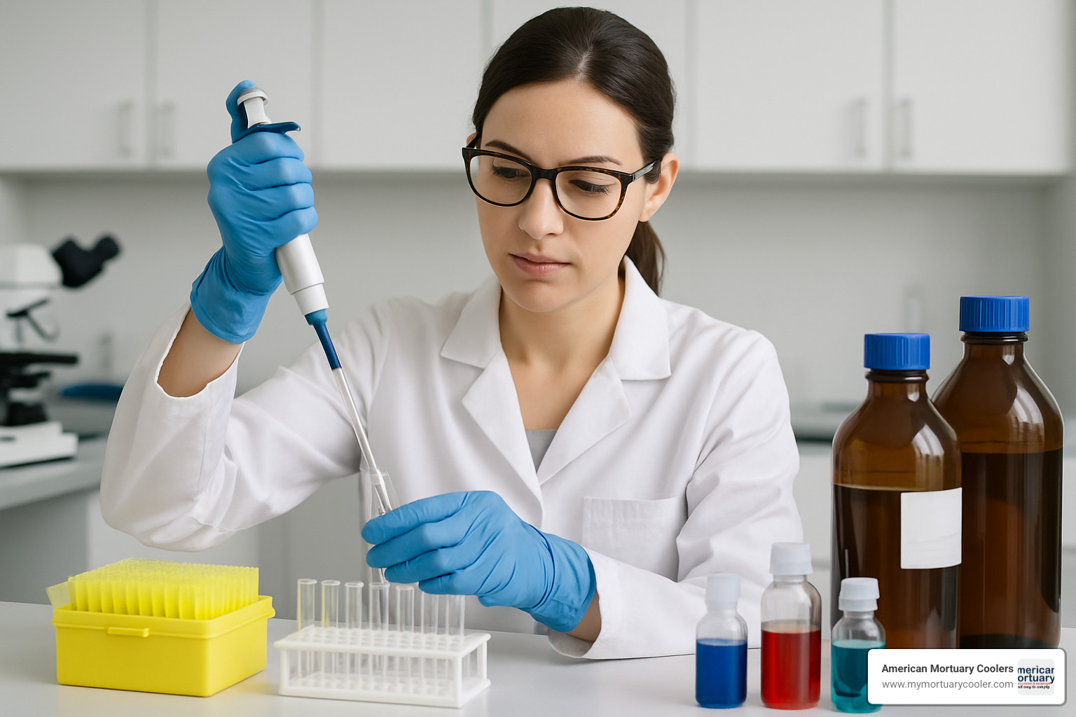student using virtual lab - lab prep
