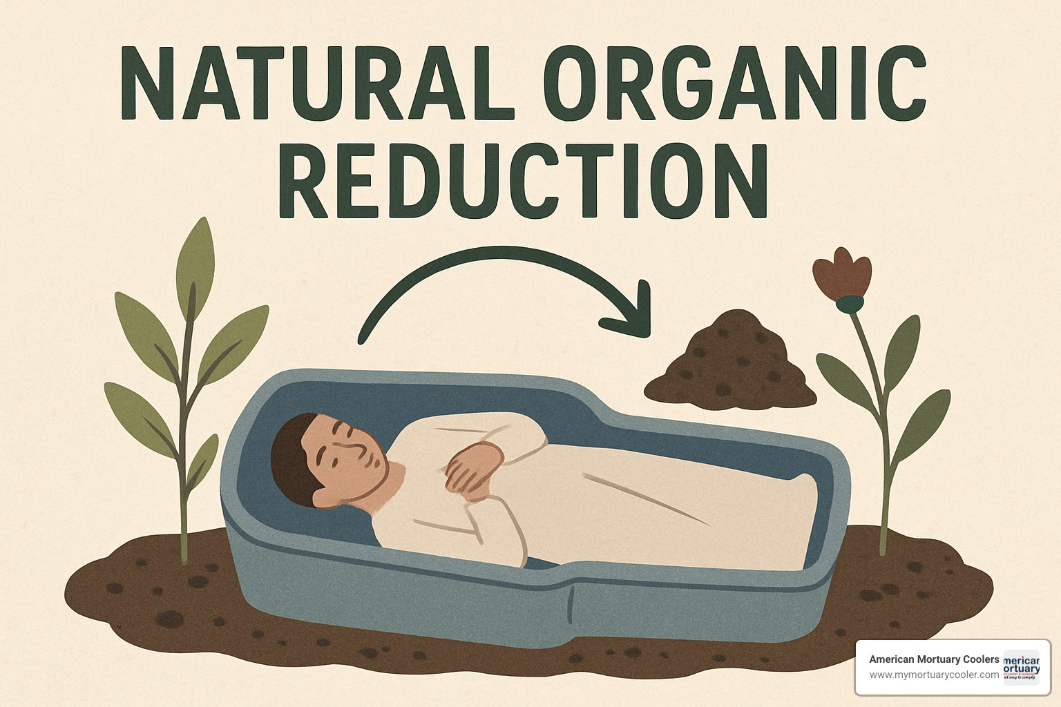 CO₂ emissions comparison bar graph showing cremation vs natural organic reduction - natural organic reduction