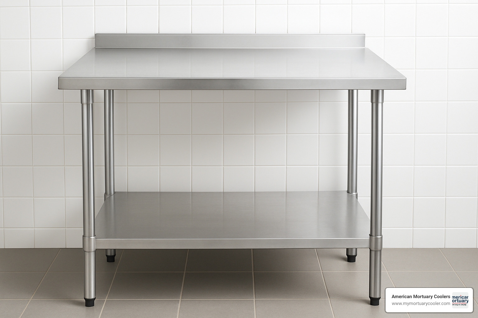 Professional stainless steel cleaning supplies including pH-neutral cleaners, microfiber cloths, and grain-specific polish arranged on a clean steel surface - steel prep table
