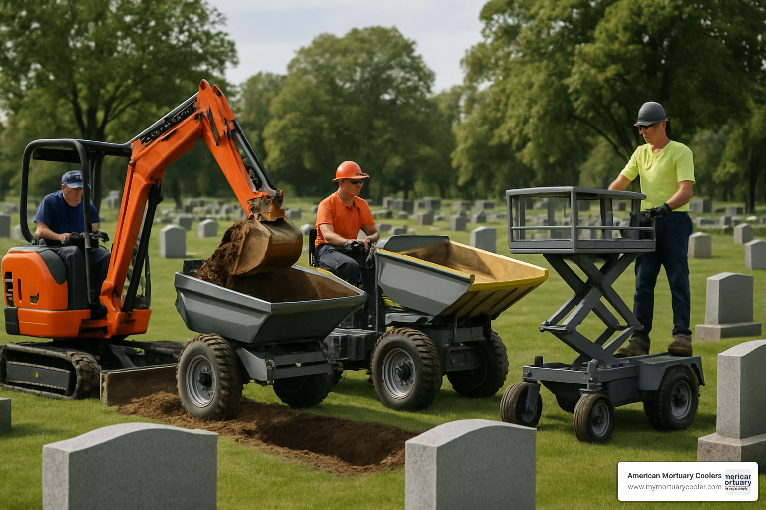 modern cemetery equipment innovations - cemetery equipment for sale