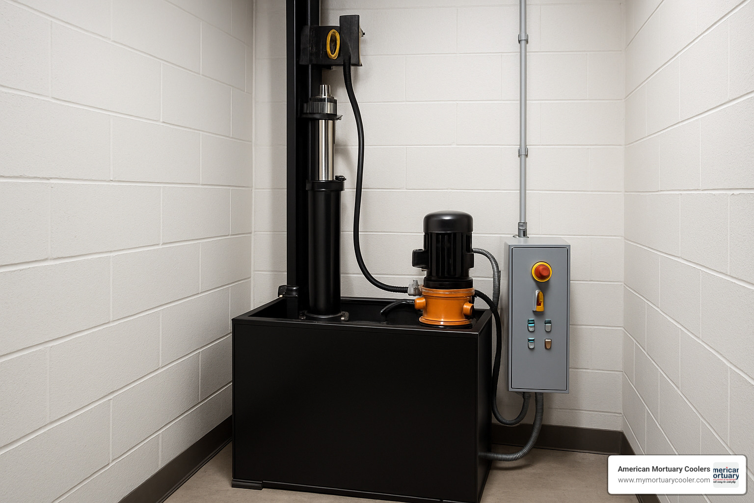 compact machine-room-less hydraulic lift unit - hydralic lift