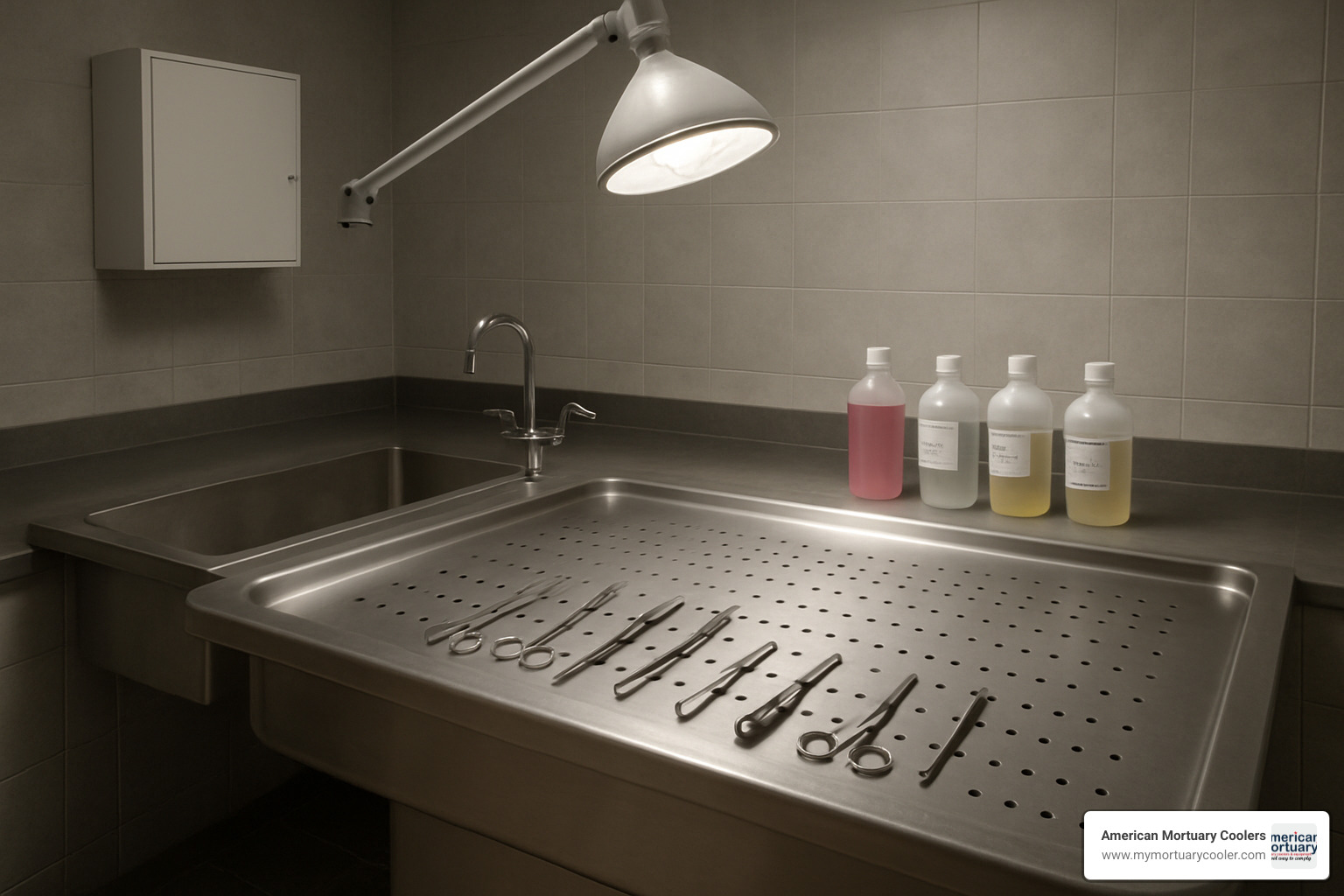 embalming setup - dead body
