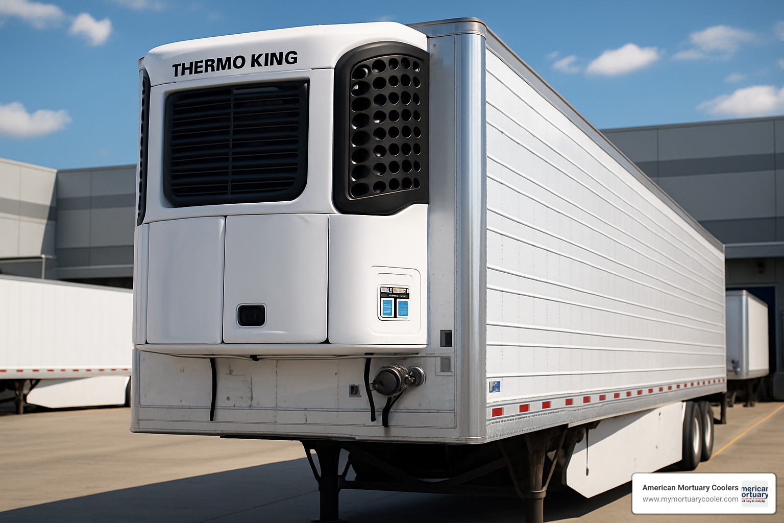refrigeration unit on trailer - refrigerated trailer