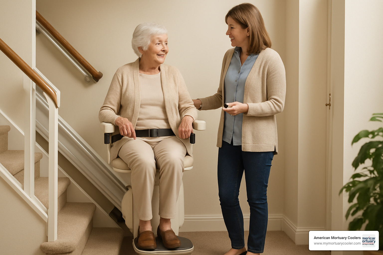 Safety checklist showing proper lift inspection points including brake function, battery level, sling condition, and weight capacity verification - lift for elderly