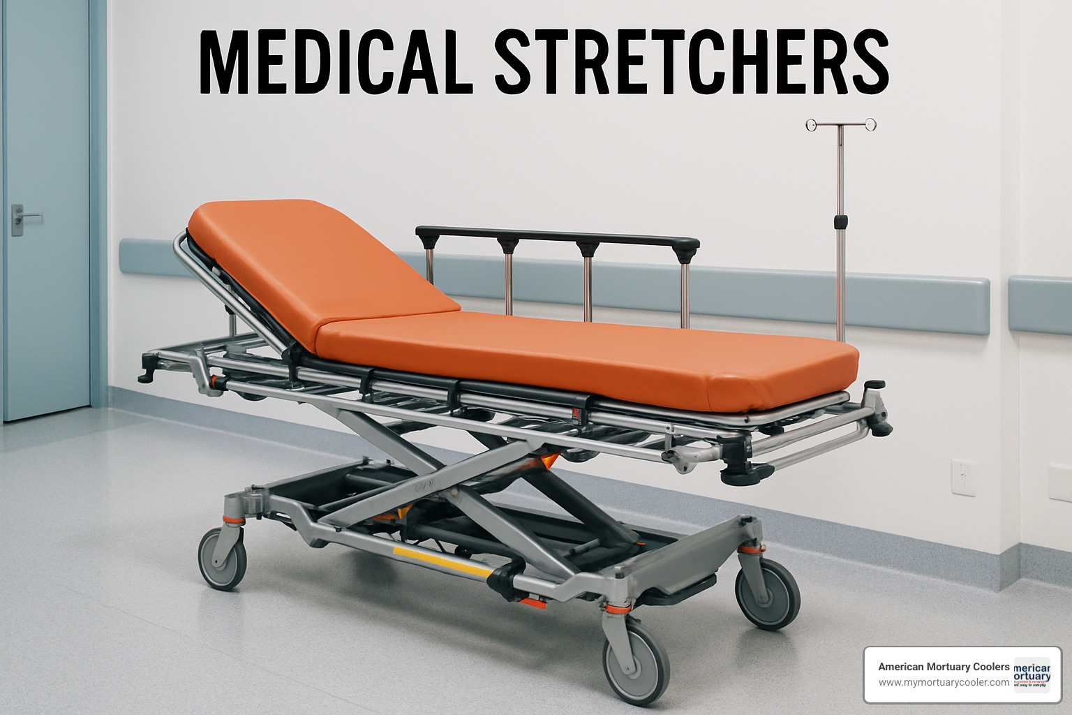 Advanced smart stretcher dashboard displaying real-time patient monitoring data, IoT sensor readings, weight distribution analytics, and predictive maintenance alerts on a modern touchscreen interface - medical-stretchers