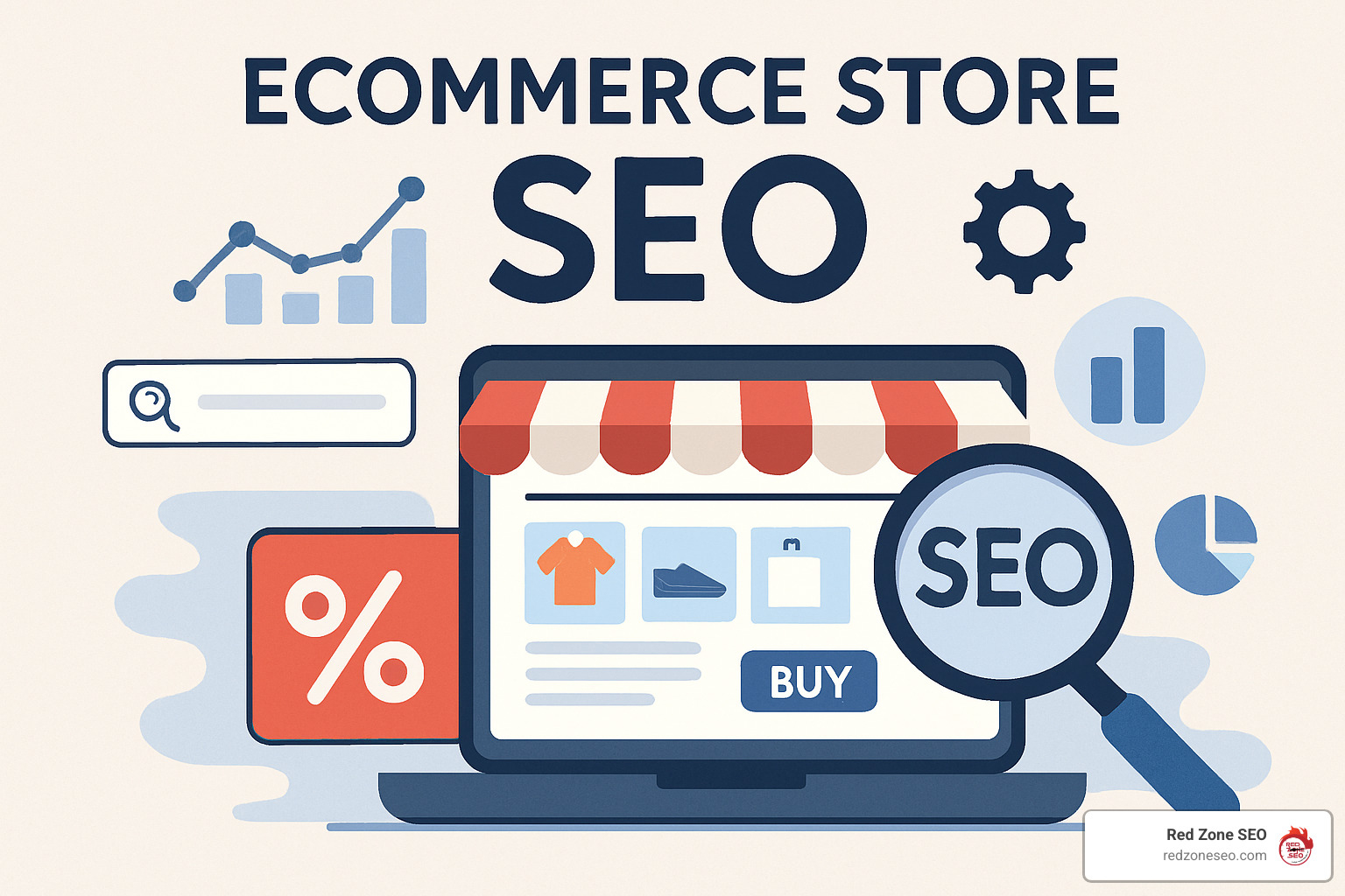 Backlink network visualization showing authority flow - ecommerce store seo