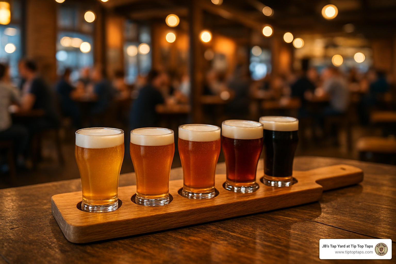 paddle flight sampler - taproom augusta ga