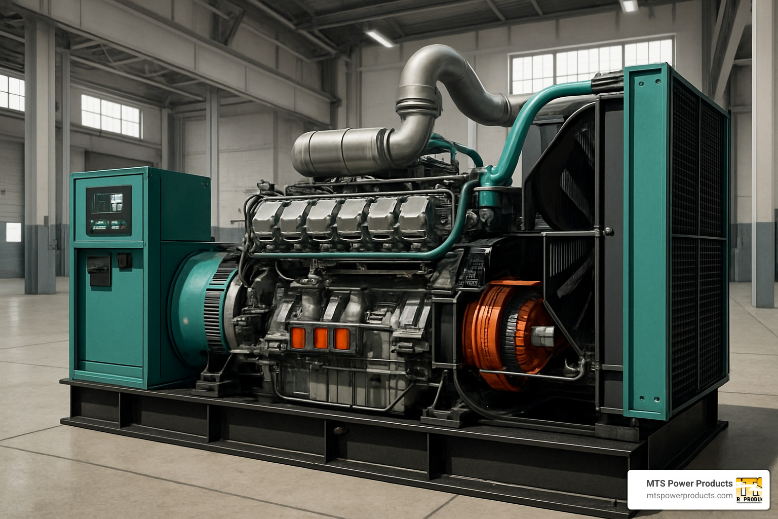 industrial generator cutaway view - industrial generator