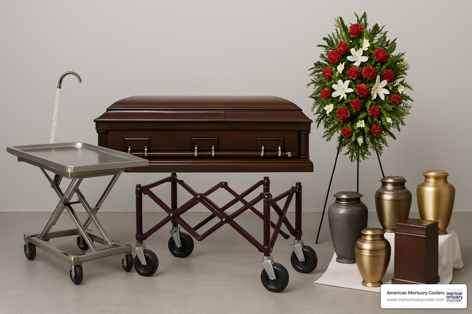 digital memorial kiosk with touchscreen interface - funeral director equipment and supplies