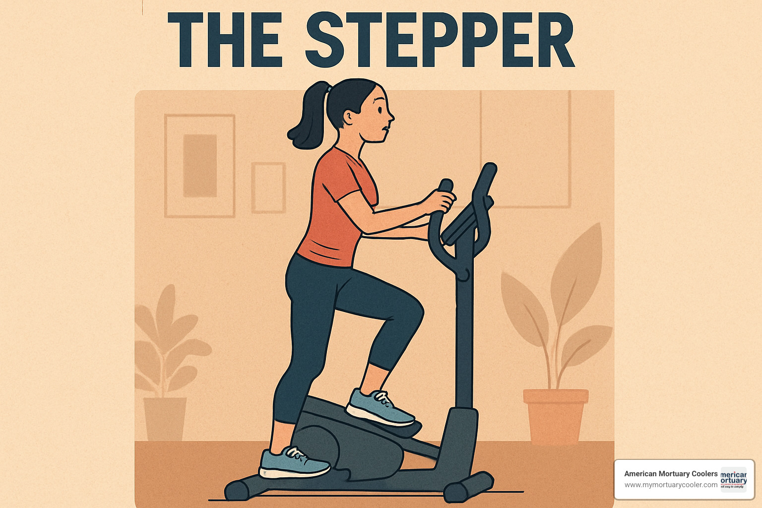 Three types of steppers: stepper motor cutaway, fitness stepper platform, and vintage jukebox stepper mechanism - the stepper