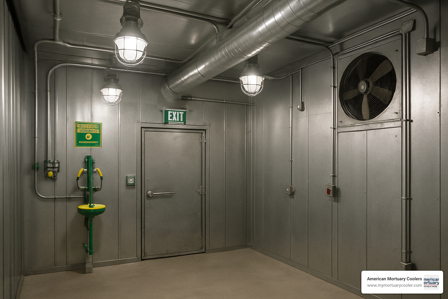 Interior view of C1D1 certified extraction booth showing explosion-proof lighting, ventilation systems, and safety equipment - c1d1 certification