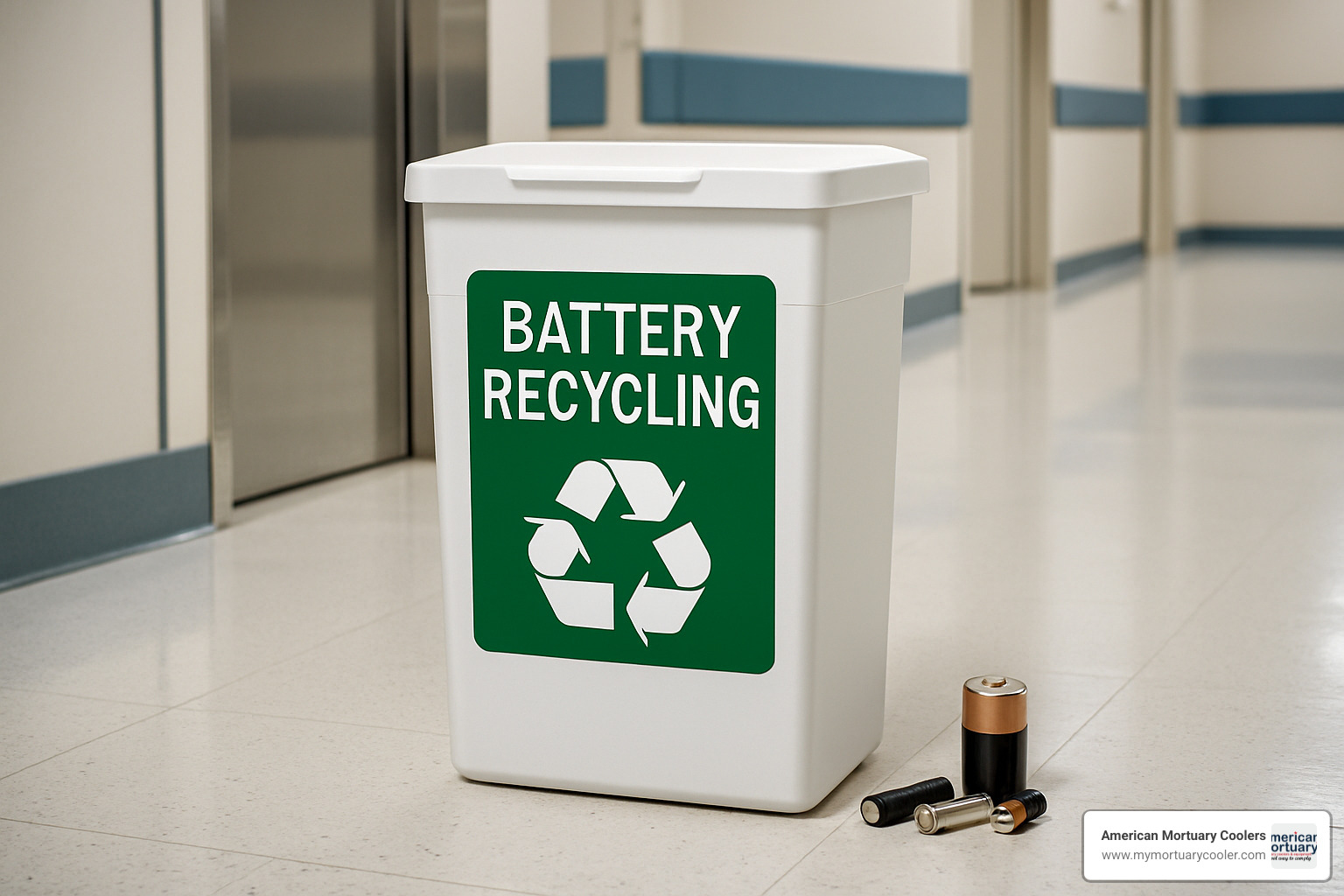 battery recycling bin - table battery