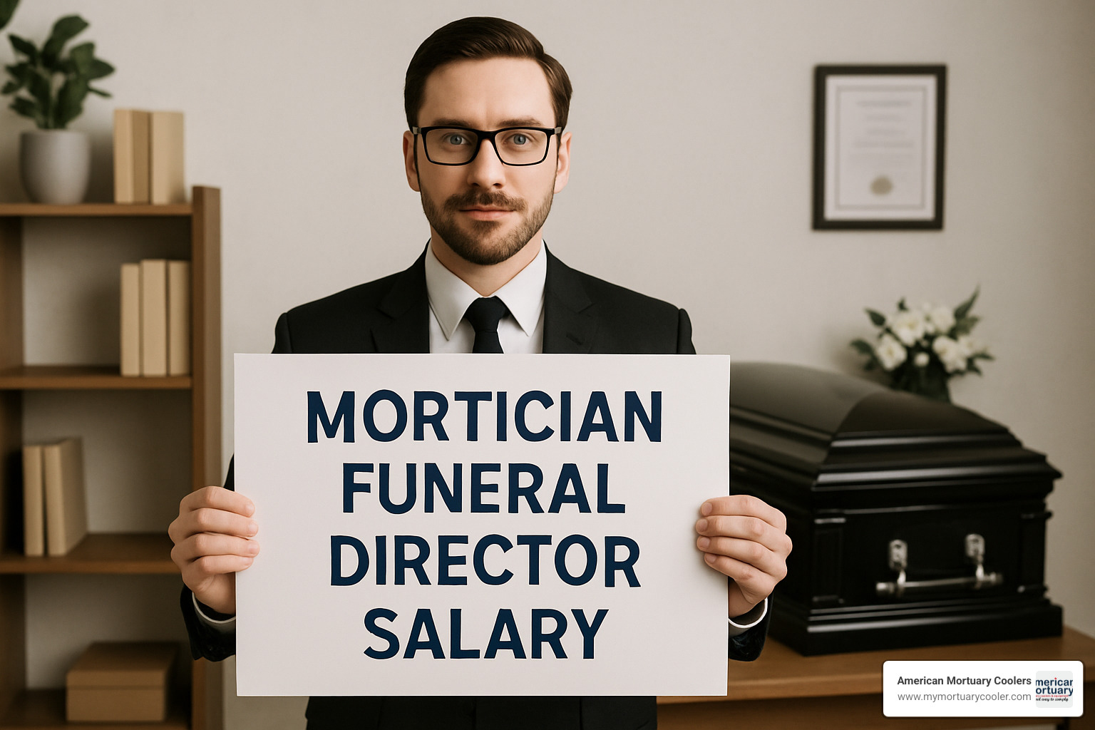 U.S. salary heat map showing mortician and funeral director compensation by state - mortician funeral director salary