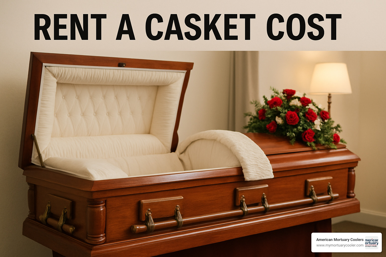 Timeline graphic showing rental casket process from initial inquiry through service completion, including key decision points and timing requirements - rent a casket cost