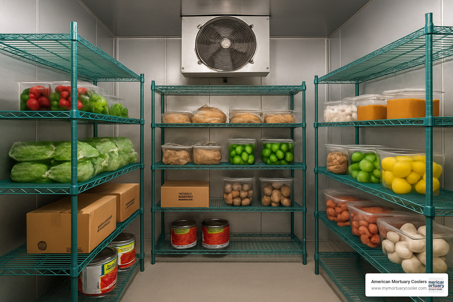 modular walk-in cooler shelving system - walk-in cooler parts