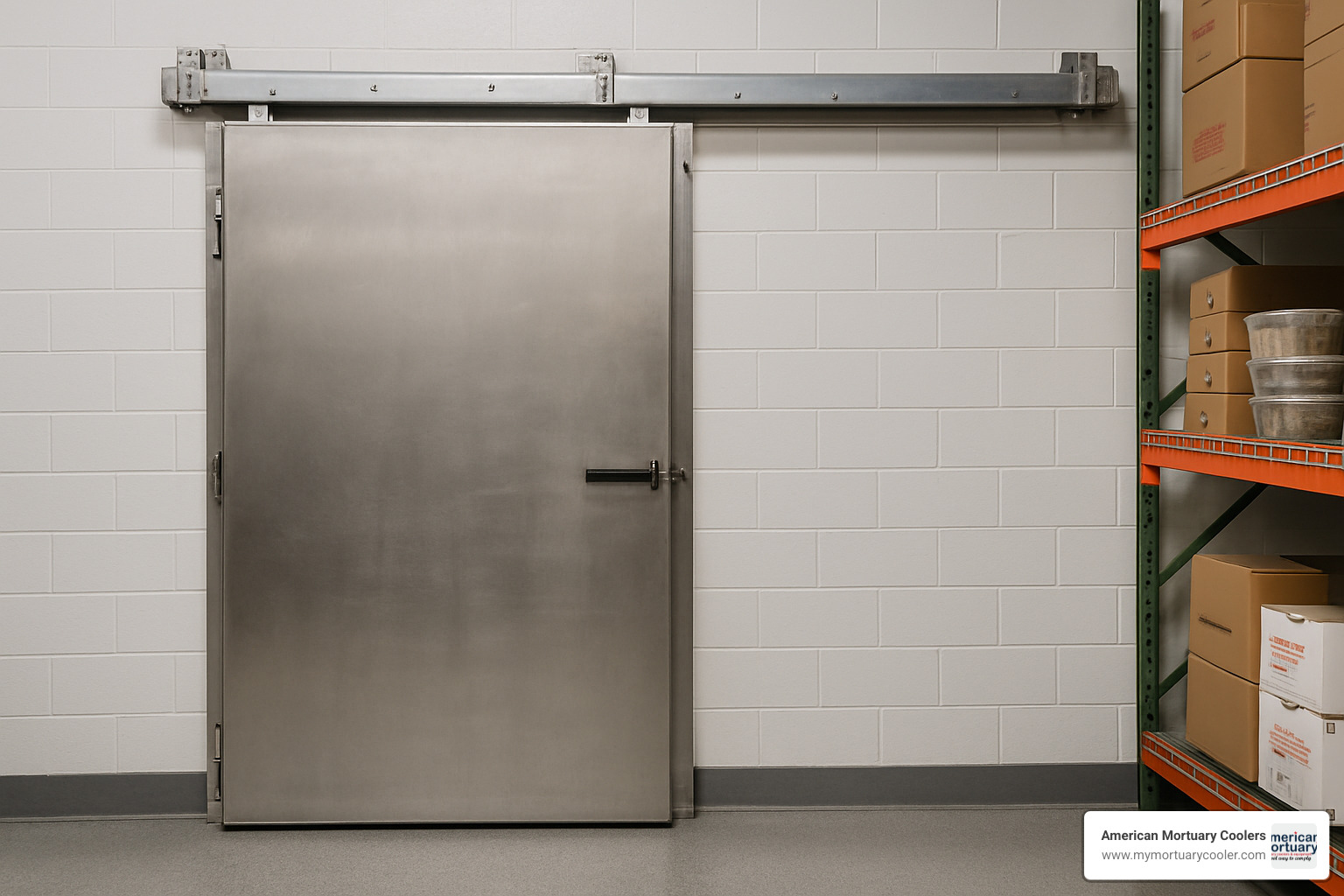 horizontal sliding walk-in cooler door - replacement walk in cooler doors