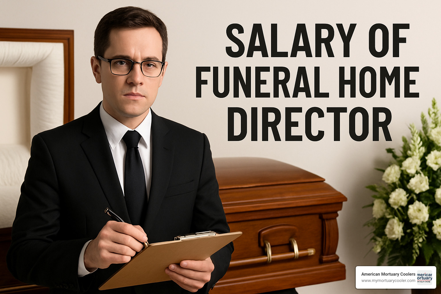Regional salary map showing funeral home director compensation across United States and Canada - salary of funeral home director