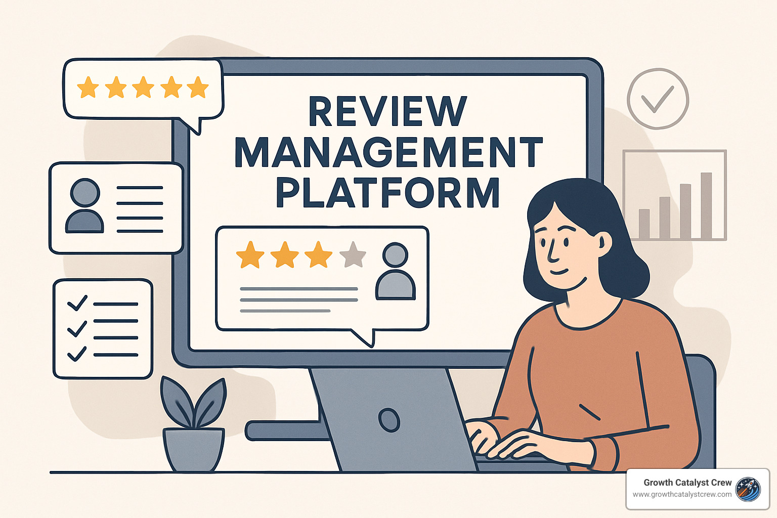 KPI dashboard showing review metrics