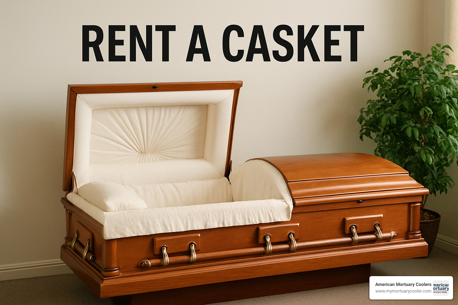 personalized rental casket - rent a casket