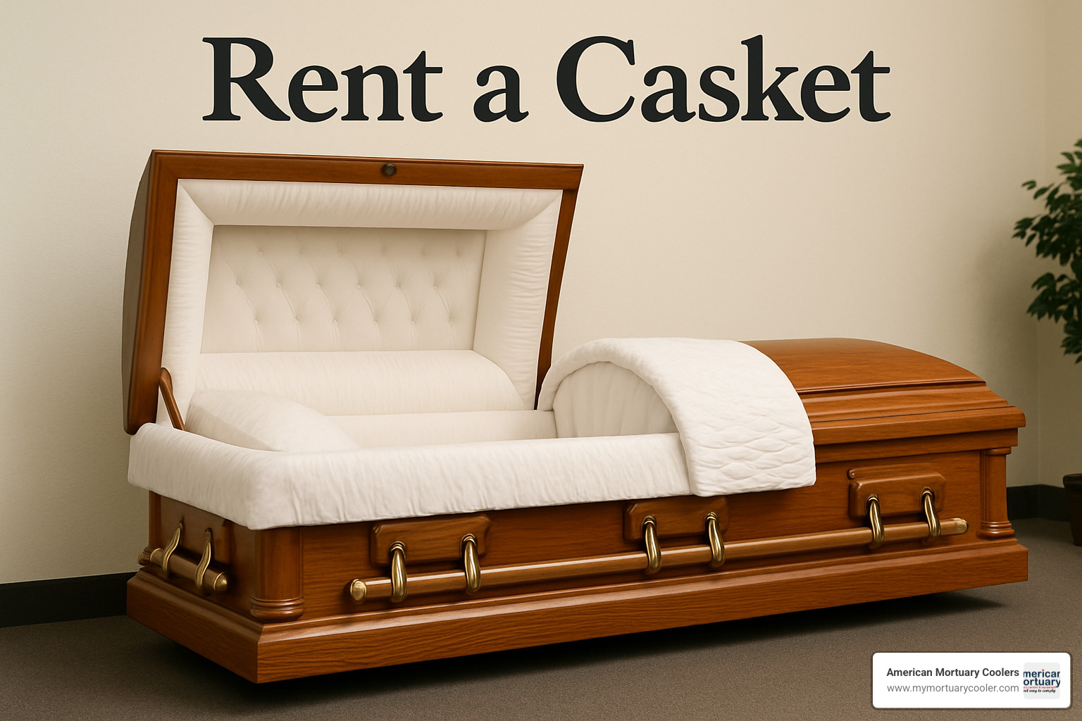 cleaning process - rent a casket
