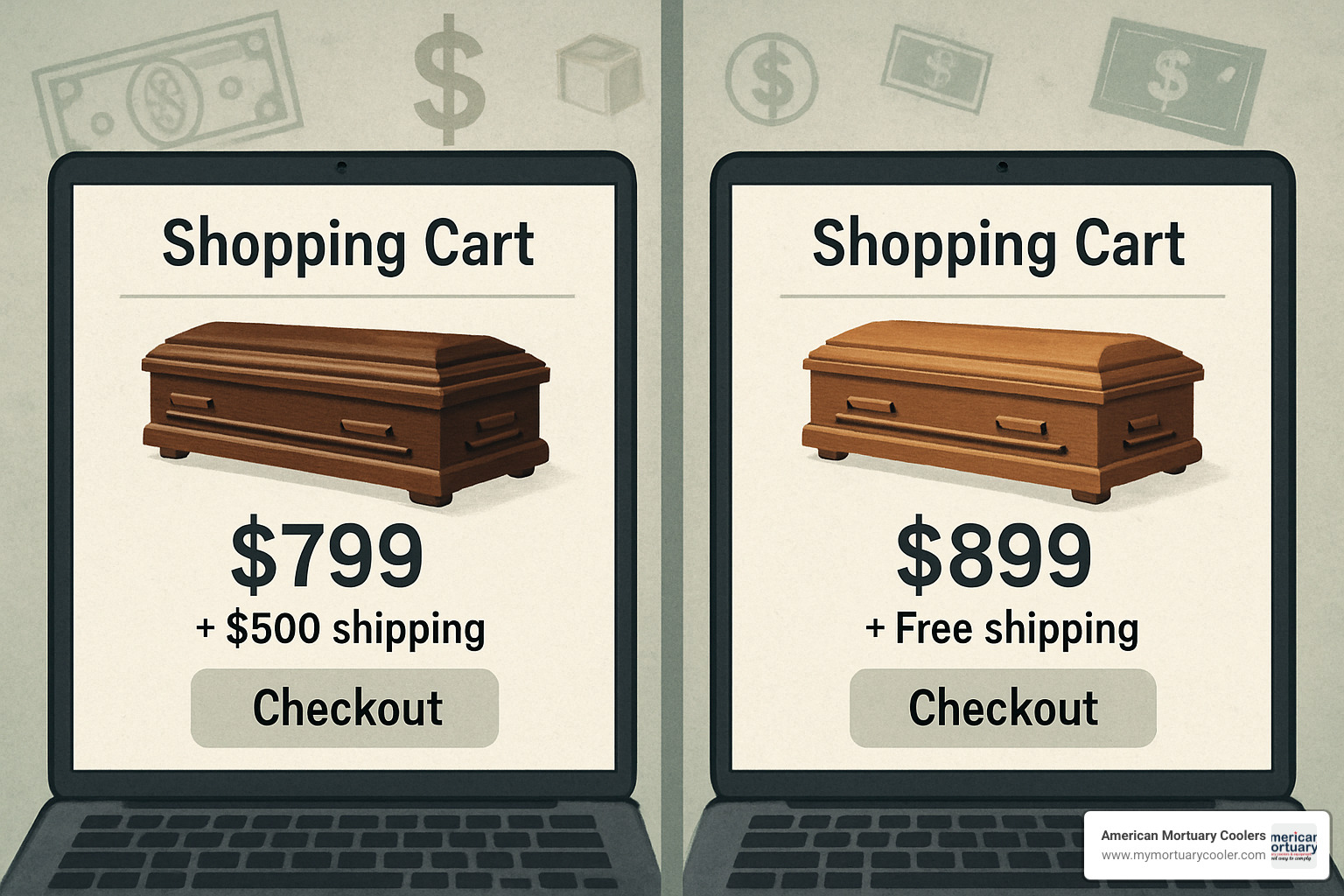 online checkout comparison for miniature caskets - miniature caskets