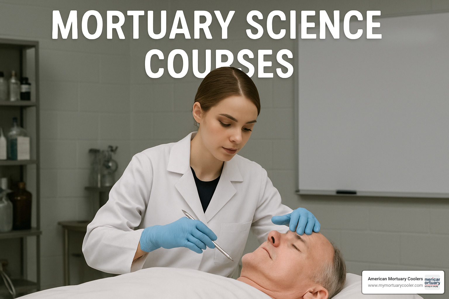 accreditation logos and certification symbols - mortuary science courses
