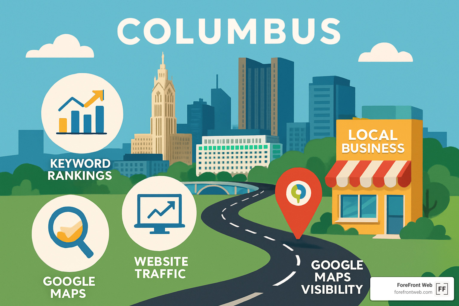 Roadmap to local SEO growth and success - columbus local seo company