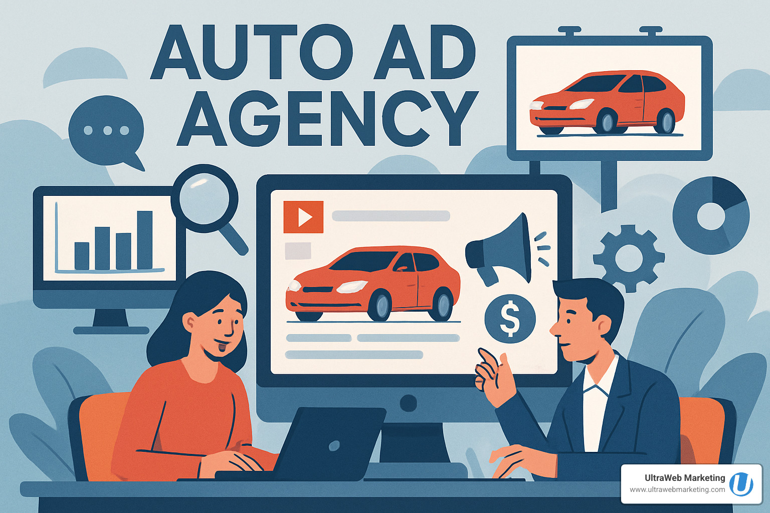 Seamless online car purchase flow from browsing to financing to delivery - auto ad agency
