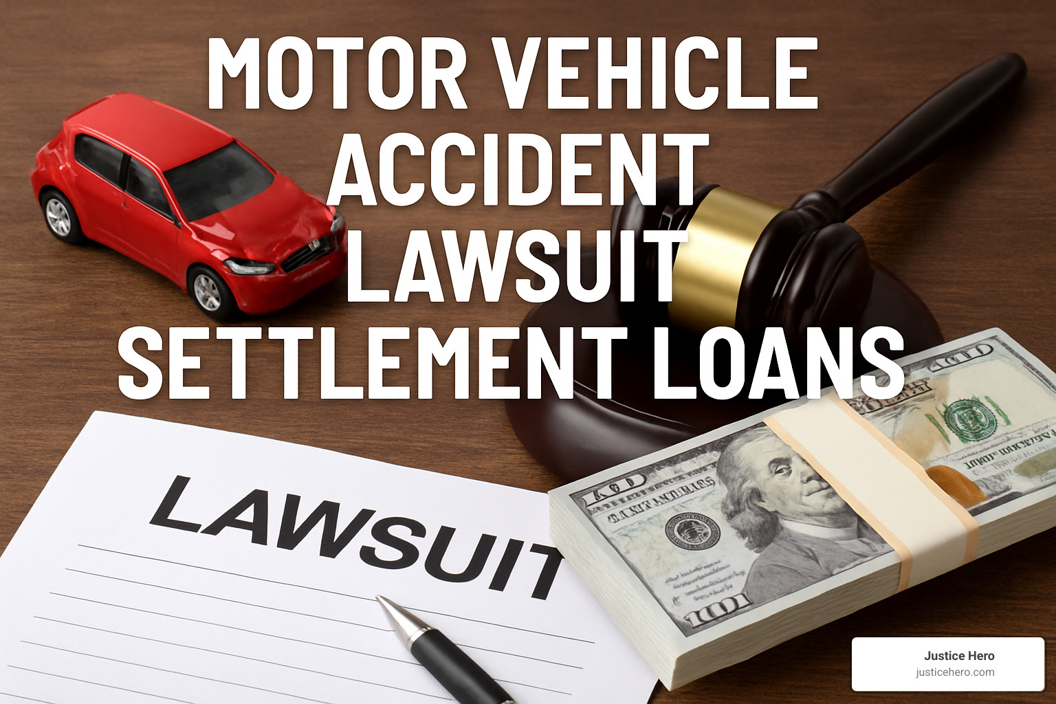 Money being transferred directly to accident victim's bank account - motor vehicle accident lawsuit settlement loans