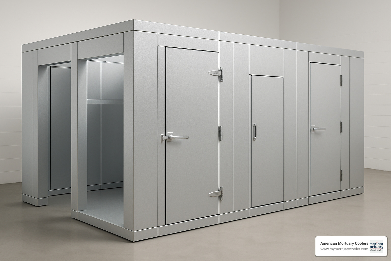 modular freezer room panel configuration options - freezer-room