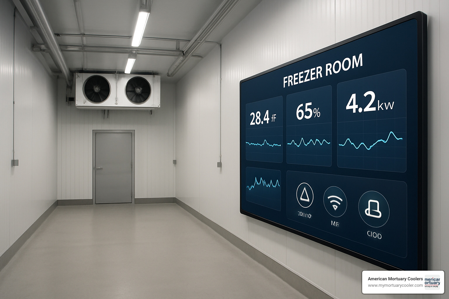 IoT-enabled smart freezer room dashboard - freezer-room