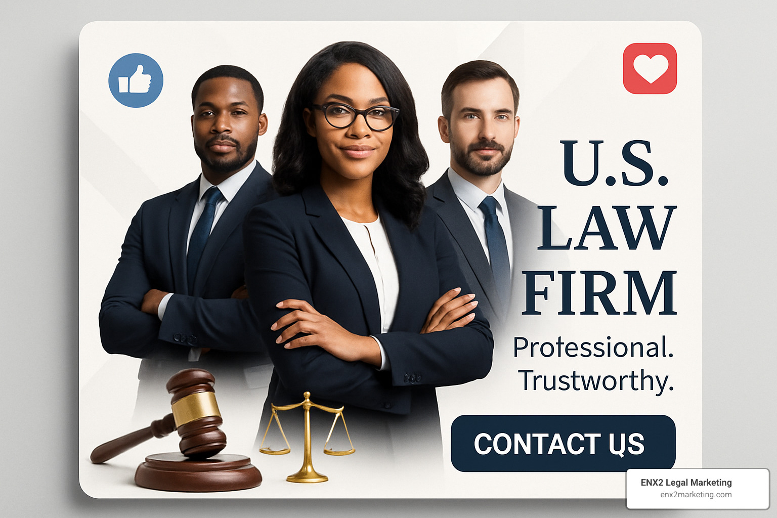 High-performing social media advertisement for law firm - attorney advertising social media High-performing social media advertisement for law firm - attorney advertising social media